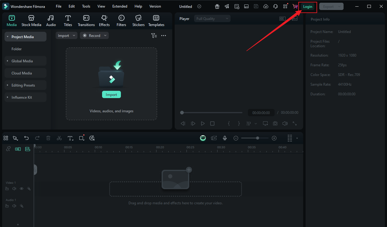 create a wondershare ID