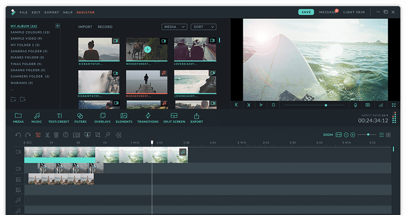    filmora video editor  